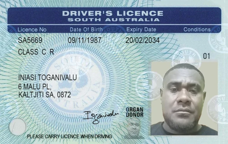 Full Drivers Licence South Australia, South Australia Drivers Licence