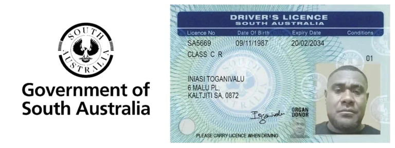 South Australia Full Licence