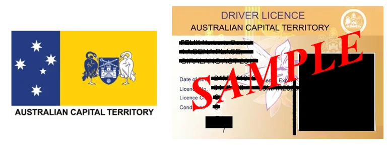 Australian Captial Territory Full licence