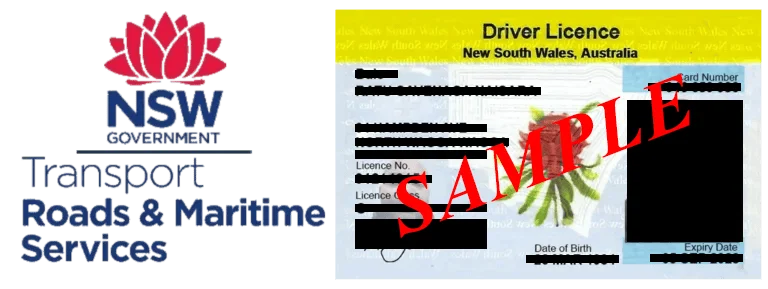 New South Wales Australia Full Licence
