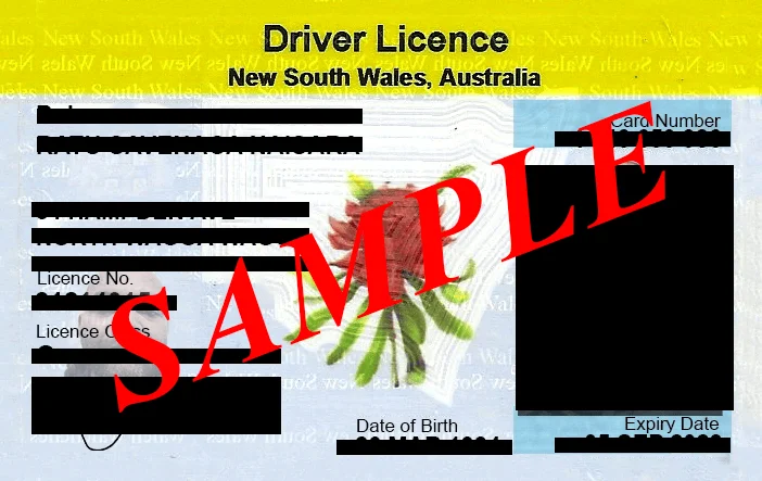 Full Drivers licence New South Wales, New South Wales Drivers Licence